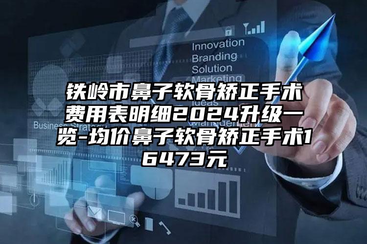 铁岭市鼻子软骨矫正手术费用表明细2024升级一览-均价鼻子软骨矫正手术16473元