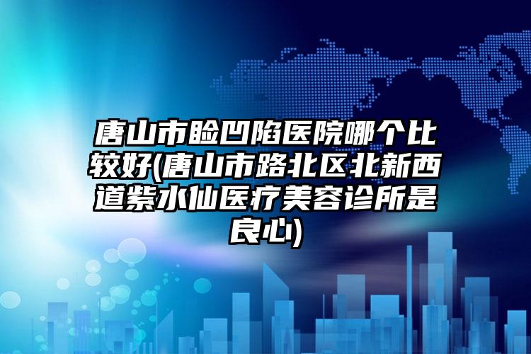 唐山市睑凹陷医院哪个比较好(唐山市路北区北新西道紫水仙医疗美容诊所是良心)